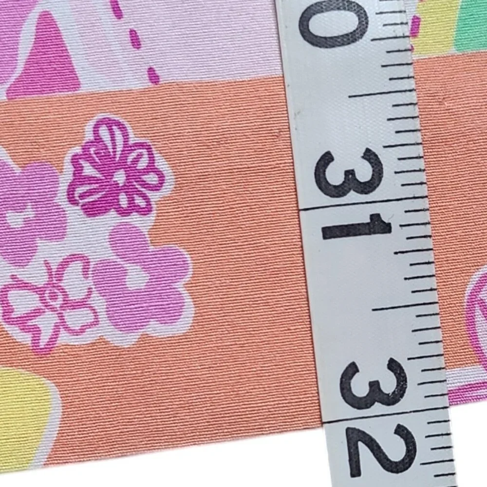 Lilly Pulitzer Multi Color Patchwork Pants Size 8-Vintage - Picture 6 of 16